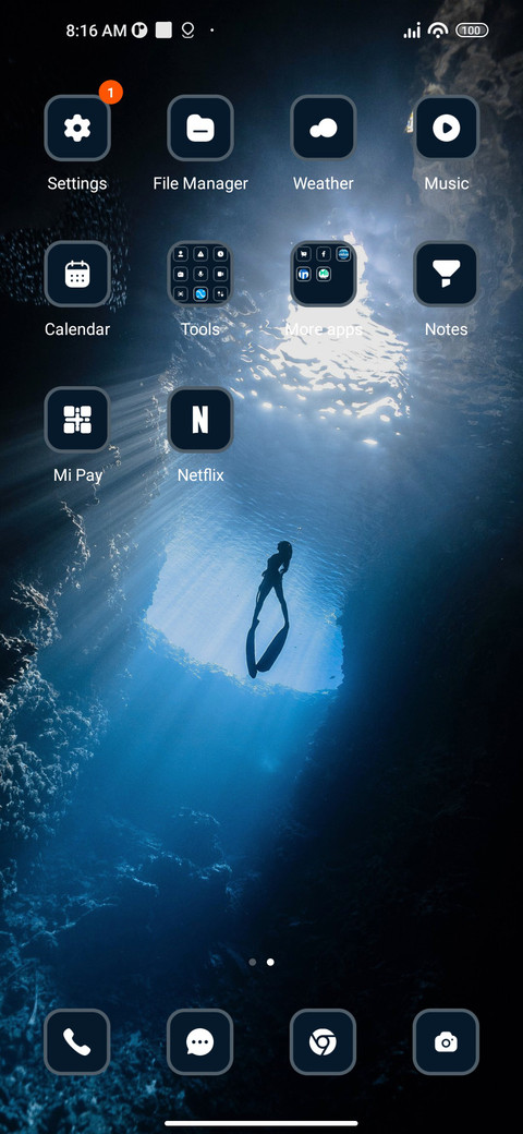Underwater screenshot