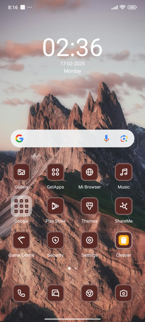 Beige screenshot