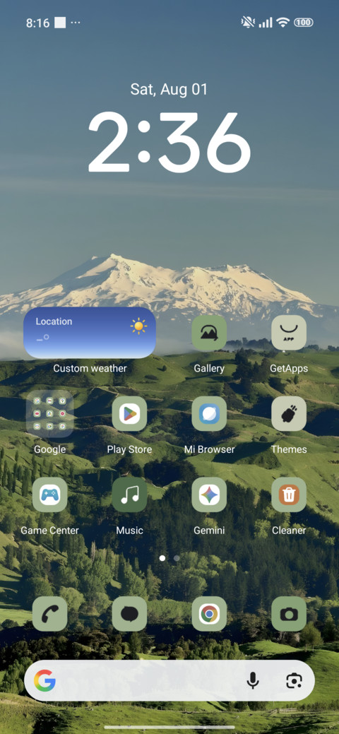 Green screenshot