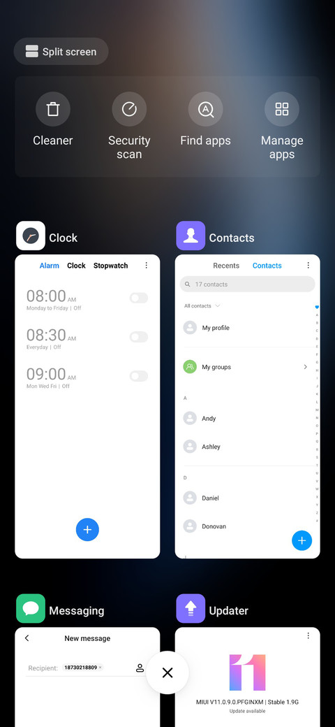 Minimal Ui screenshot
