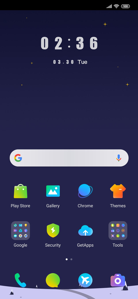 Snow Aurora screenshot