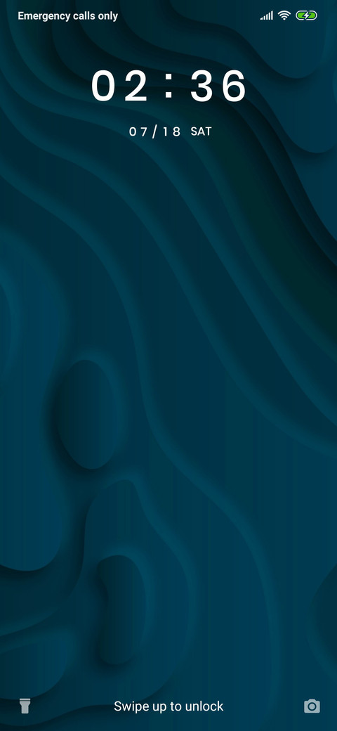 Abstract Art Blue - 3MDP screenshot