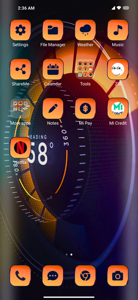 Speedometer screenshot