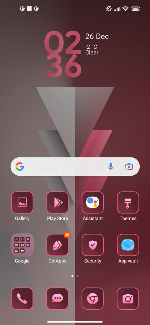 Luxury screen screenshot