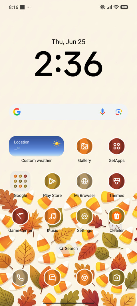Autumn Candy screenshot