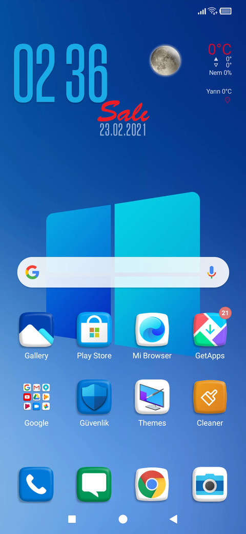 Windows 10 Style screenshot