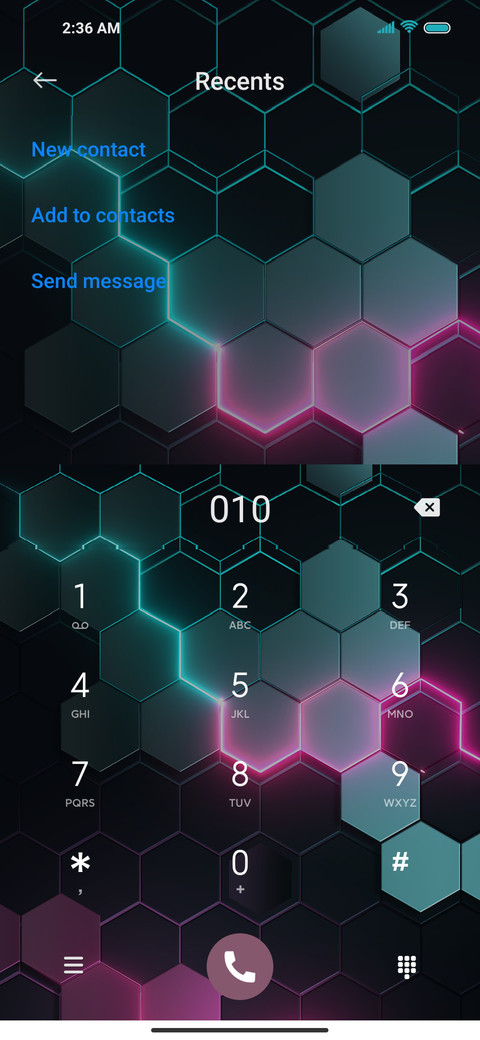 Technology metal screenshot