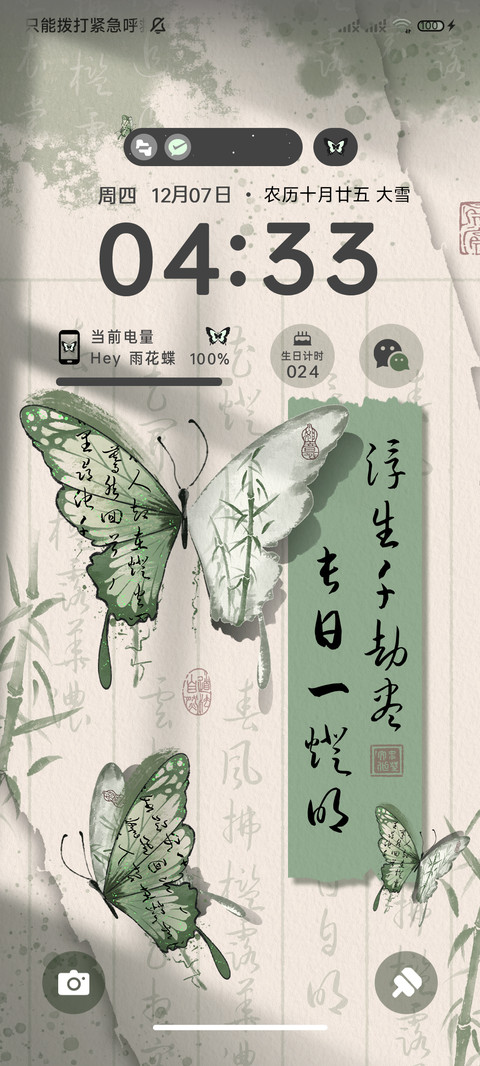 光影蝴蝶 玉竹绿 screenshot