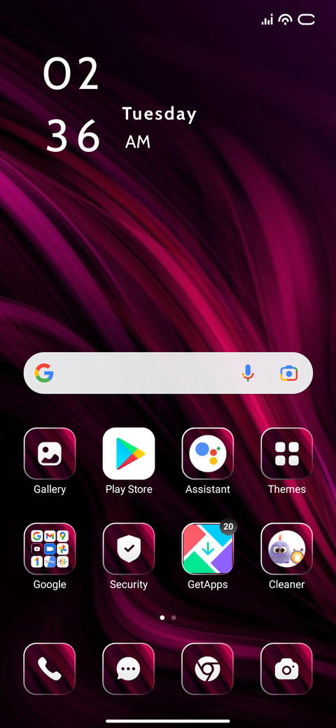 Lines Redish screenshot