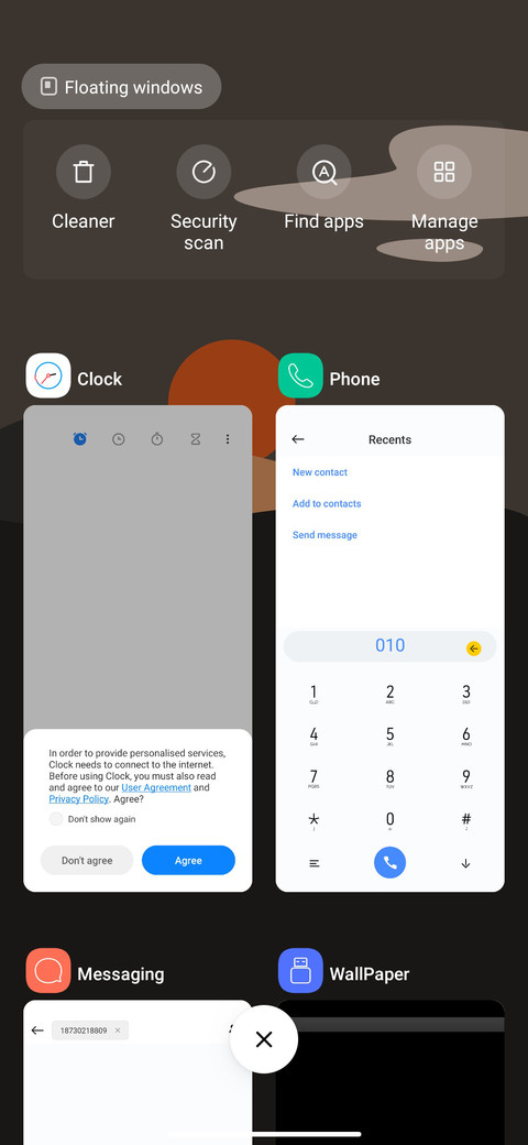 LINE UI screenshot