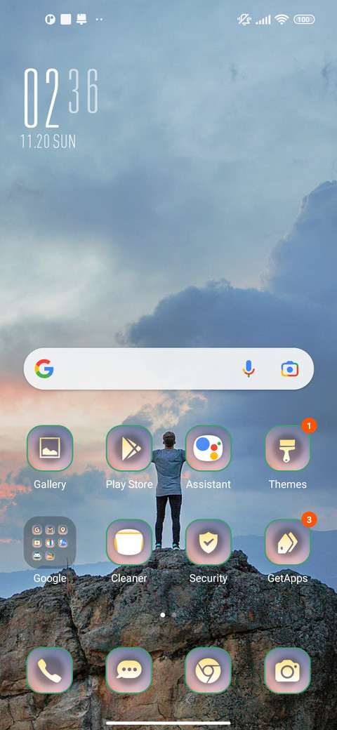 Spirit view screenshot
