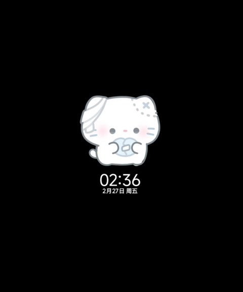 亚系 水色治愈小猫 screenshot