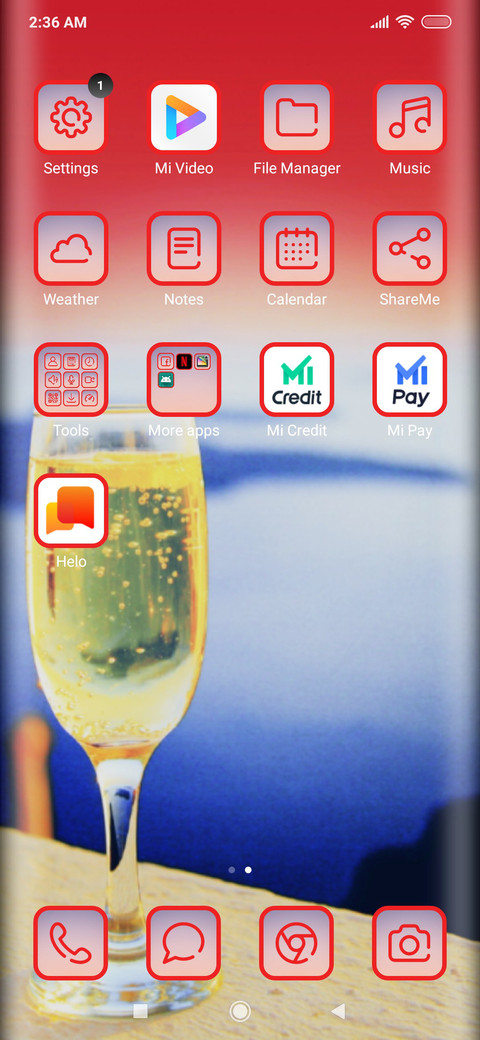 Drink screenshot