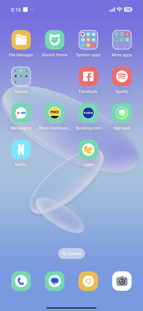 Blue Frost Glass screenshot