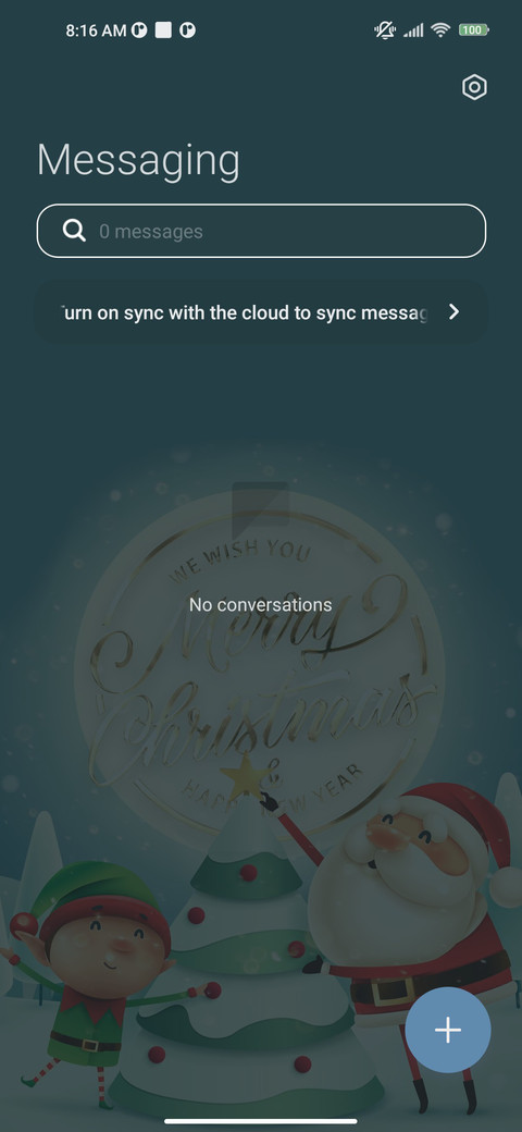 Christmas tree screenshot