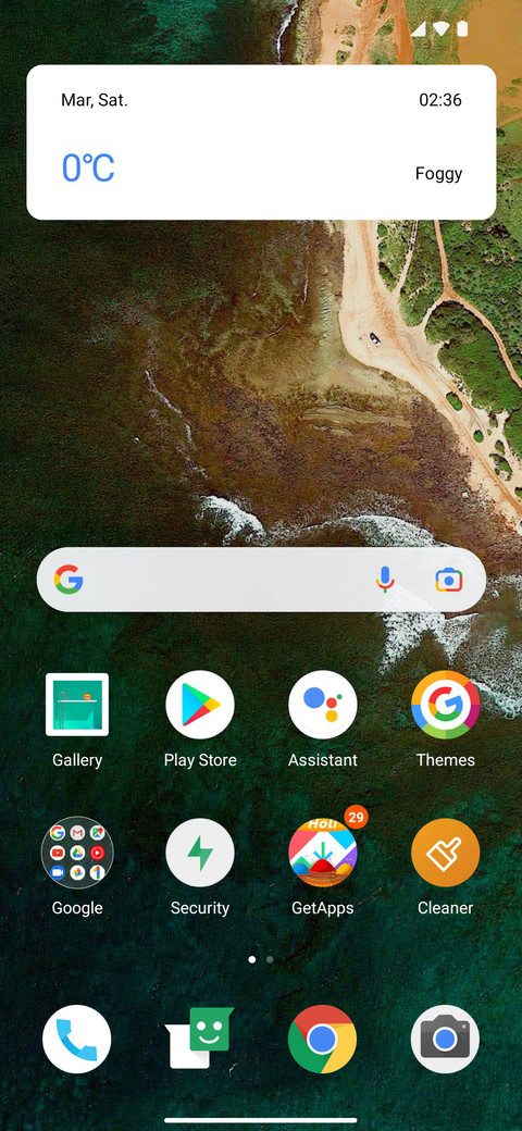 Droid 9 screenshot
