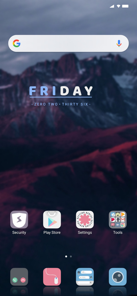 Blue Navy screenshot