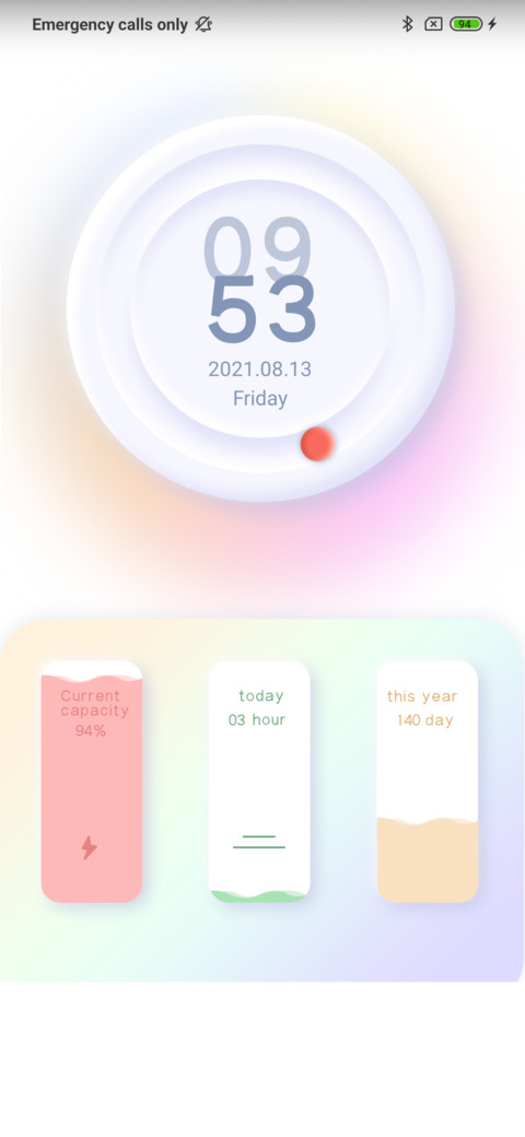 Light color mimic screenshot