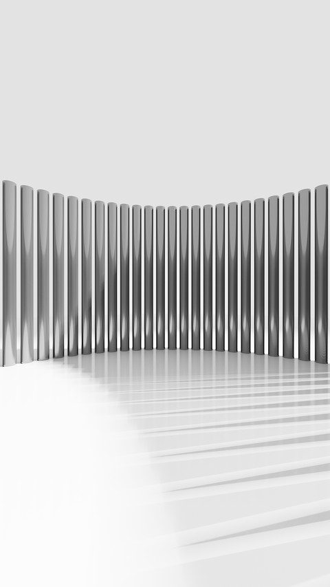 Continuous column wall background screenshot