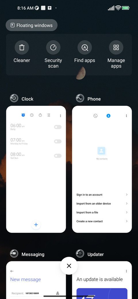 cloud screenshot