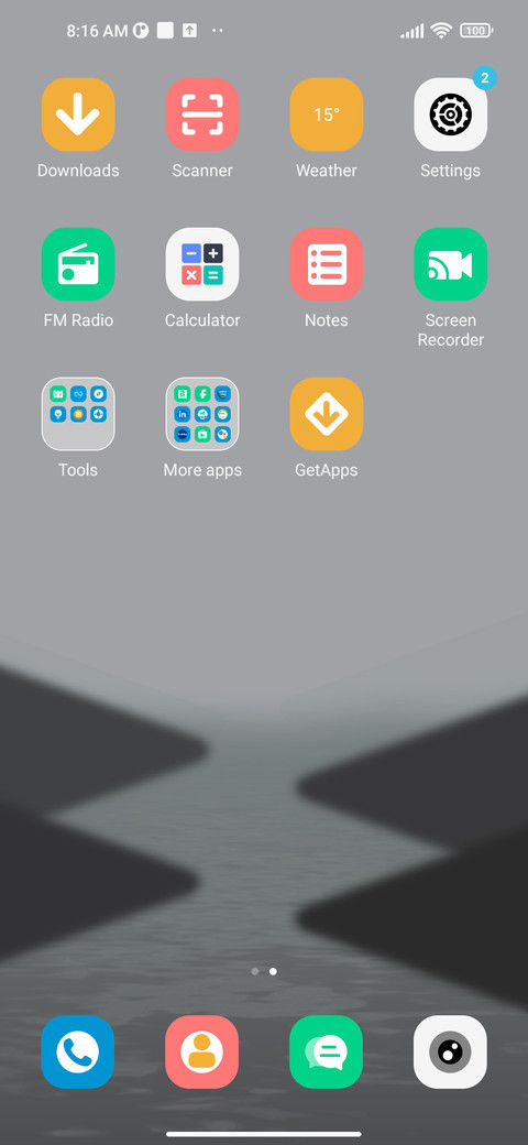 Gray Landscape screenshot