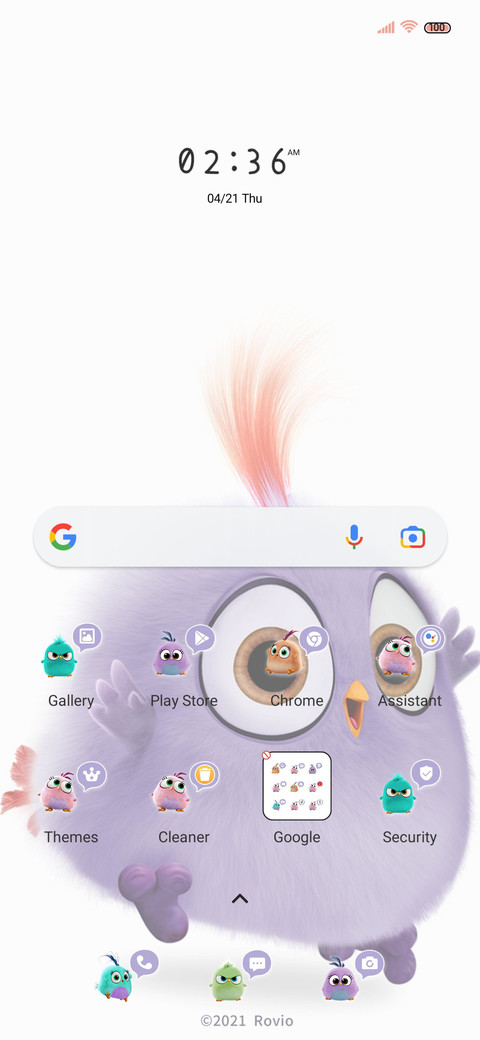 Angry Bird Dynamic screenshot
