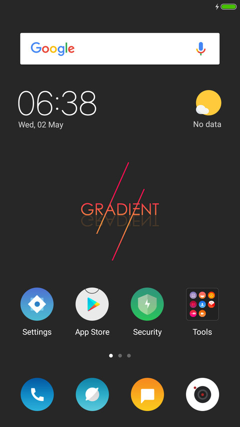 GRADIENT screenshot