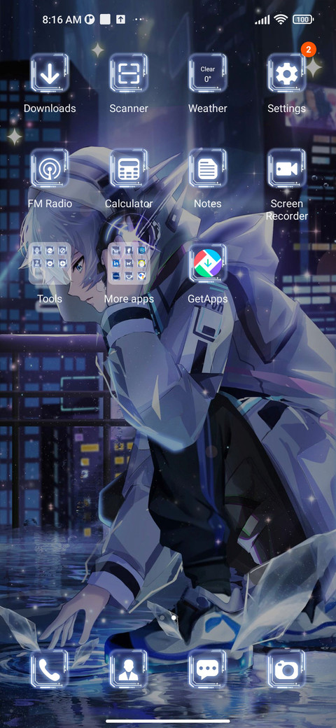 Cyber Rainy Night screenshot