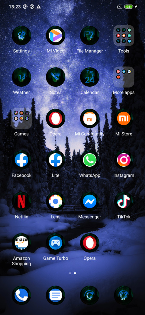 Starry Winter screenshot