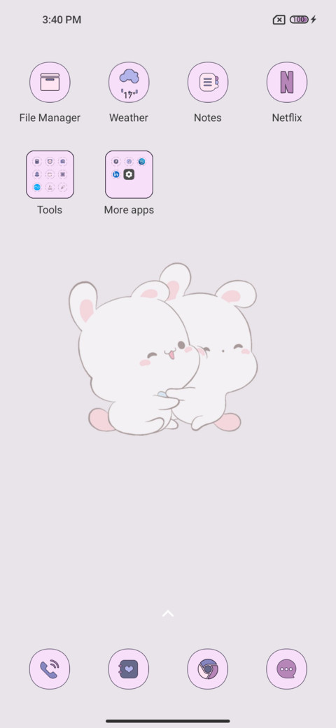 Pink Happy Bunny screenshot