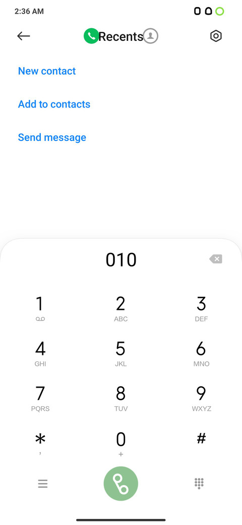 P ONE screenshot