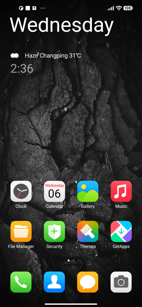 Dark rock screenshot