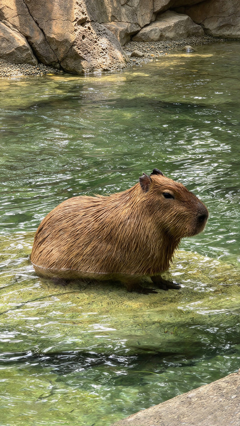 Why does capibara love soaking in hot springs screenshot