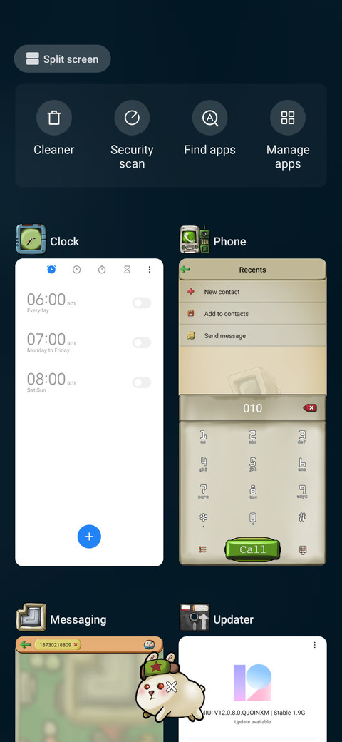 Android and PC screenshot
