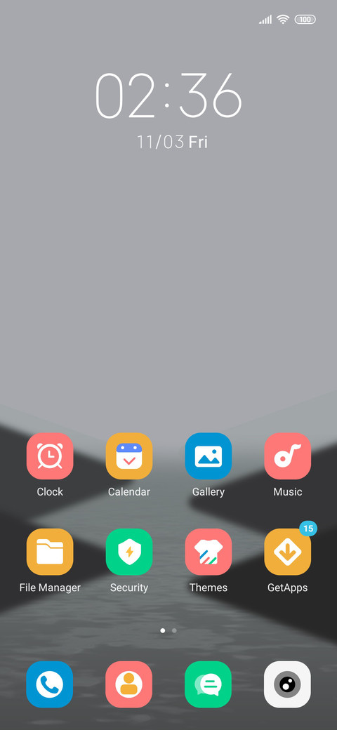Gray Landscape screenshot