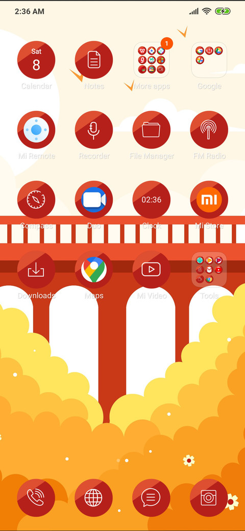 Autumn Bridge_3MDS screenshot