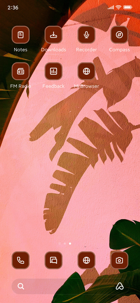 Brown Leaf screenshot