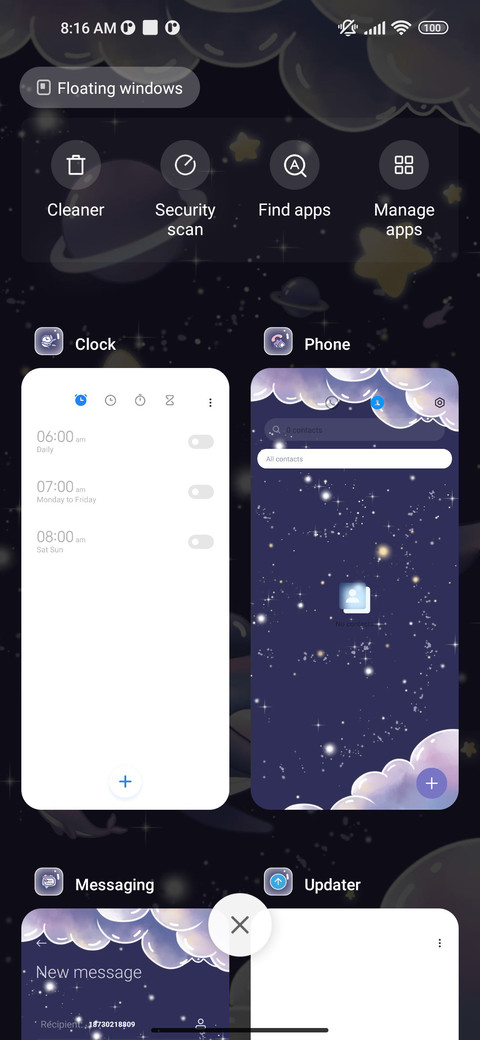 Dream whale screenshot