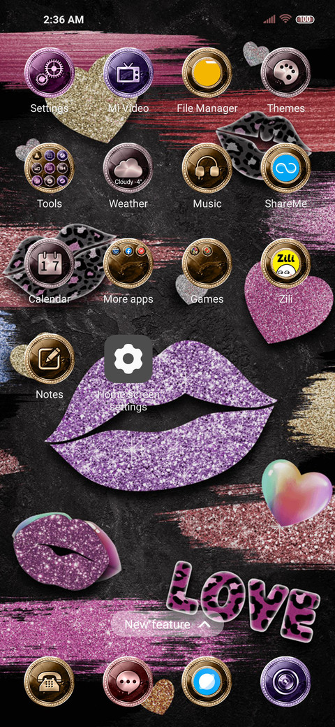 Rose Gold lips screenshot