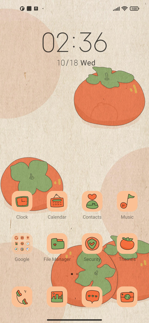 Persimmon smooth screenshot