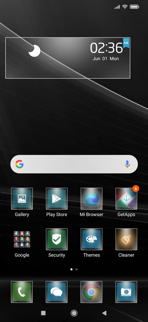 Windows 10 Black Edition screenshot
