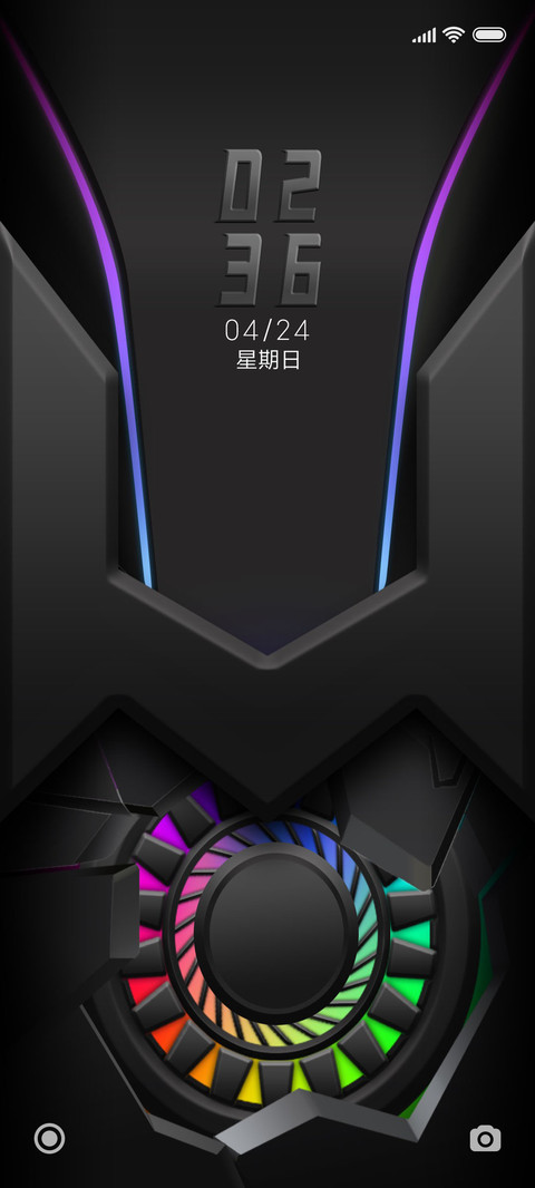 旋转黑色商务金属 screenshot