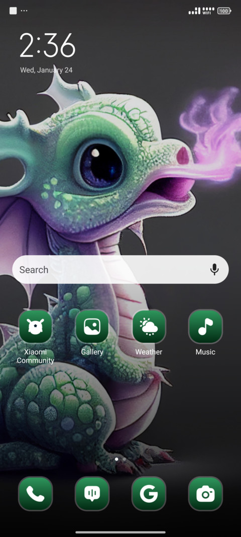 Baby Dragon screenshot