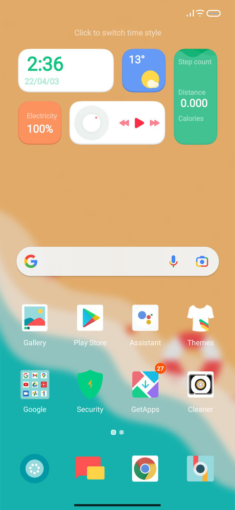 Dot os screenshot