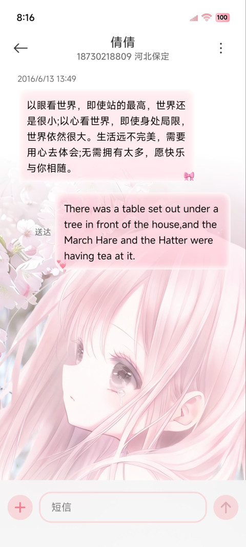 OS樱花少女 二次元 screenshot