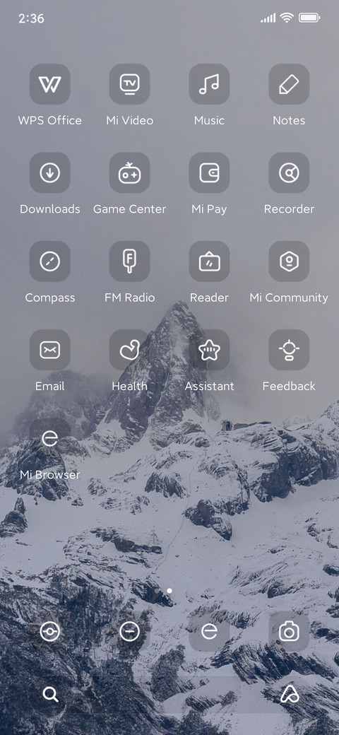 Winter Snow Ridge screenshot