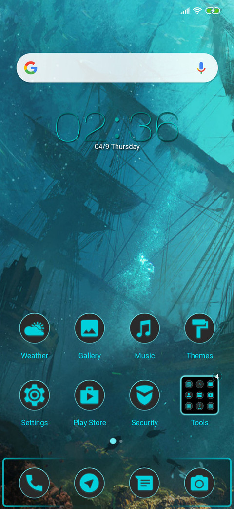 Teal Darkmod screenshot