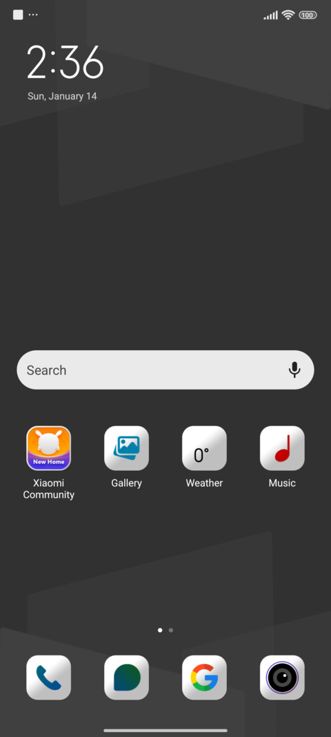 Geometry V15 screenshot