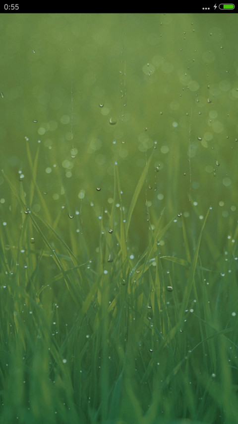 补氧进行时（雨滴动画+护眼清爽+去热避暑） screenshot