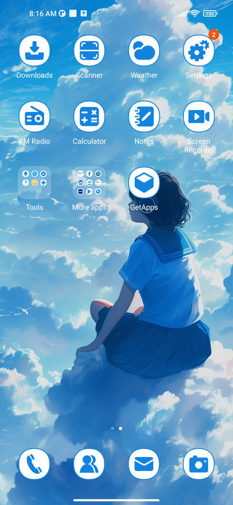Cloud music screenshot